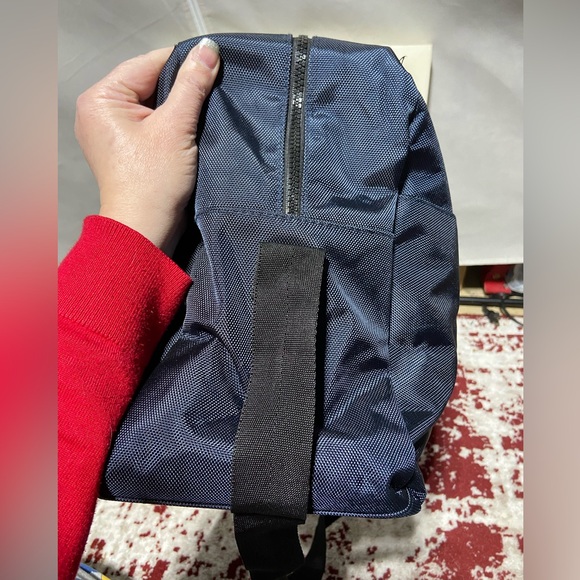 Jimmy Choo Parfume Duffel Bag. Navy Blue With Black Handles and Strap - Picture 8 of 12